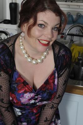 16P Mature British BBW pinches her nipples while uncovering her big saggy boobs