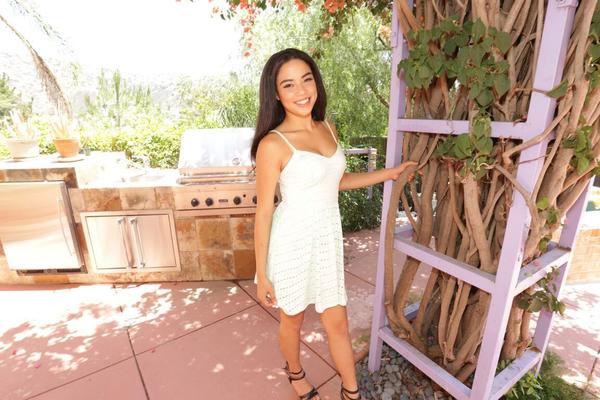 21P Marvelous Latina teen Maya Bijou gets her beaver penetrated by a BBC
