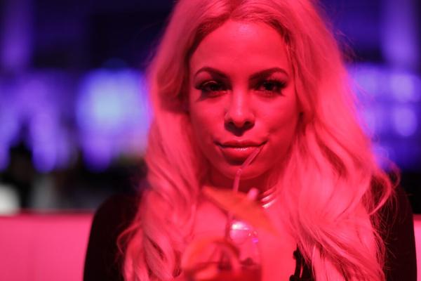 17P Absolutely amazing Luna Star drinks cocktails & masturbates solo