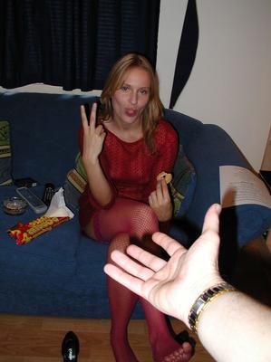 17P Amateur slut Tabbi posing in her sexy lingerie in a solo compilation