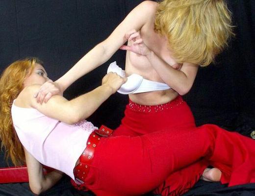 15P プロレスフェチ乙女たちの仰向け