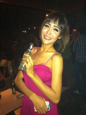 17P Adorable smiley Asian doll Wawa poses sweetly in mini skirt with party pals