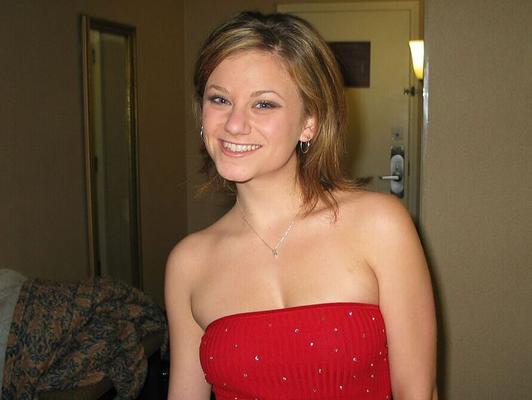 14P Adorable blonde teen Alex Devine rocks her firm titties in solo action
