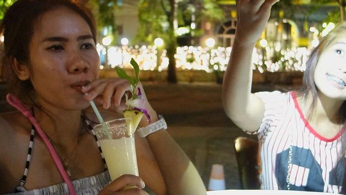 17P Thai cutie with braces Mint shows her petite body clothed in cotton panties