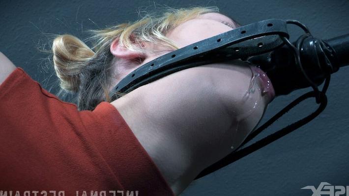 14P Bound slave Sailor Luna endures gagging and pussy torture in brutal BDSM