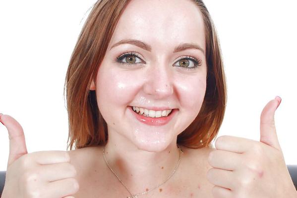16P Horny amateur Leigh Rose shows off her pierced nipples and shaved twat
