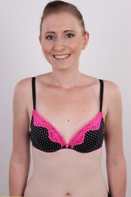 20P Amateur Hanka confidently takes off her clothes until she is naked on a stool