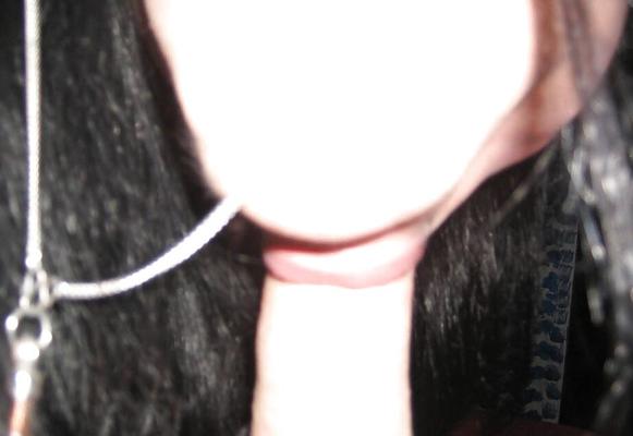 16P Big dick Thai tranny Jenifer sucking on a cock and masturbating