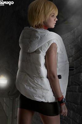 12P Heather Mason Silent Hill 3 cosplay nua