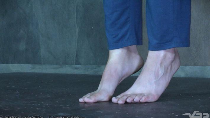 14P Caucasian redhead Kel Bowie is restrained and penetrated in a dungeon setting