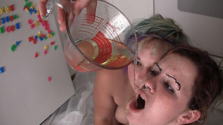 16P Piss whore training newbie Coco is creeping ever so close to actually