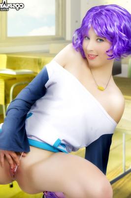 12P みぞれ ロザリオとバンパイア ヌード コスプレ