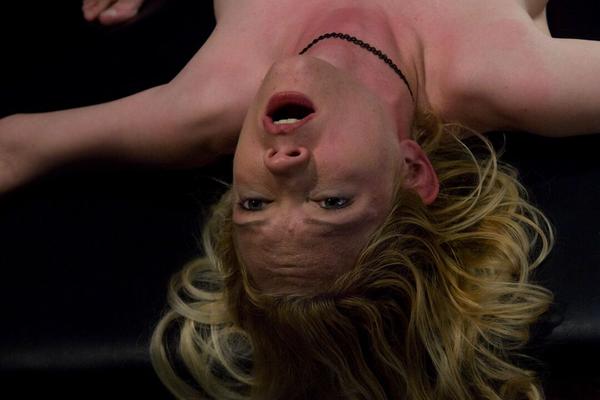 17P Female sex slave Rain DeGrey is banged into submission in a dungeon