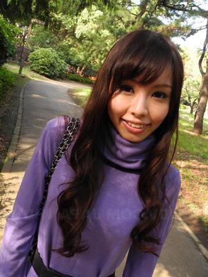 21P Brunette teen Eri Ouka gets picked up on the street to suck a cock in a van