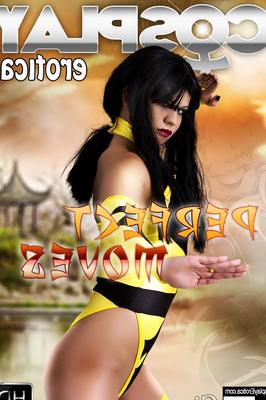 12P косплей эротика Таня Mortal Kombat обнаженный косплей