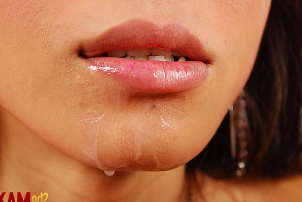21P Skinny Asian shemale Oil getting her mouth fucked & taking a facial in POV