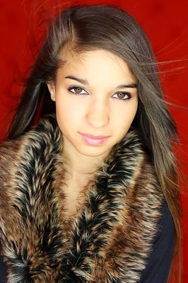 16P Innocent young girl Nika slowly takes off her clothes to pose in birthday suit