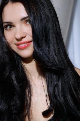 18P Dark haired teen Lilian Aura sheds babydoll lingerie to go naked on her bed