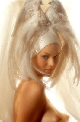 17P Twenty-century style nude photo set with Chris Cranston and Christine Williams