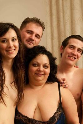 12P Amateur women Tinny Rados & Sarah Dark get gangbanged by a bunch of guys
