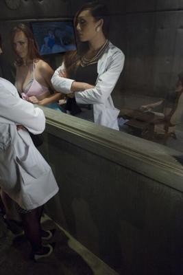 15P Medical role play 3some with hot ass pounding domination by Venus as she fucks