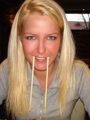 11P Hungarian MILF Sophie Moone enjoys Japanese food in her favorite restaurant