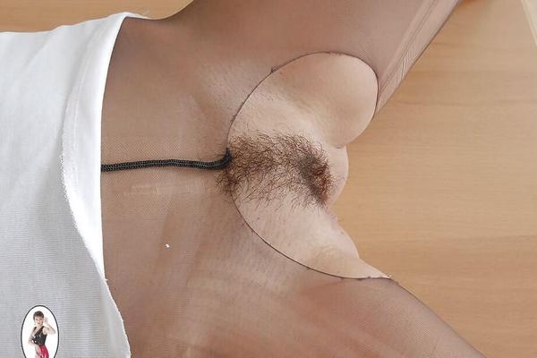 15P Sexy mature babe with big tits and hairy cunt posing tied up and ballgagged
