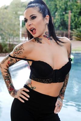 15P Joanna Angel and her step brother, Tyler Nixon, are excited about a new
