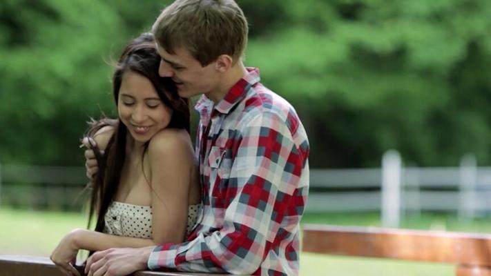 12P Cute teen Paula Shy gets banged by her boyfriend during a roll in the hay
