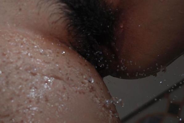 16P Asian MILF with tiny tits and hairy cunt Sae Aida taking shower