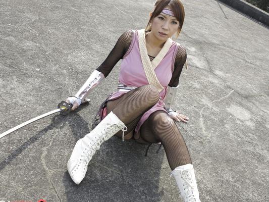 21P Japanese ninja Sumire Matsu gets caught, humiliated & fucked by her enemies