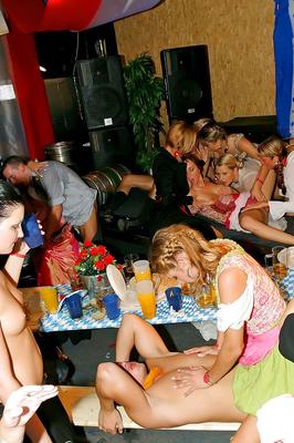 16P Lustful european MILFs enjoy a wild sex orgy at the drunk party