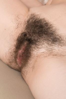 18P Sexy intesne Ole Nina flaunts extremely hairy twat & enjoys hot toy insertion