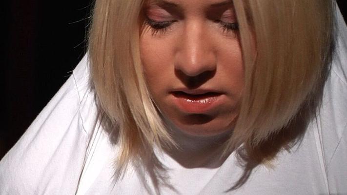 21P Blonde babe with an adorable ass Kiara Lord gets tortured while tied up