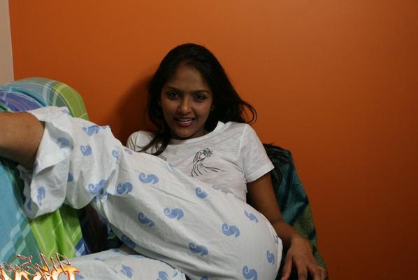 12P Sexy Divya teases her boyfriend by playing with her firm boobs