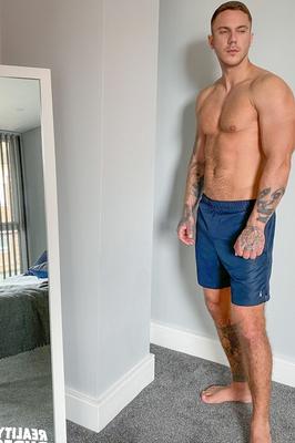 10P Sweet teen gays Rourke and Zilv stuff each other's assholes on a bed