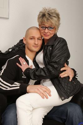 21P Short haired mature Luciane sucks dick and enjoys hardcore pussy penetration