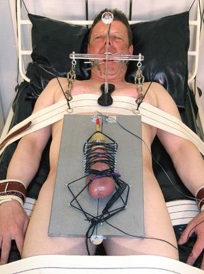 10P Kinky blonde nurses restrain male and female patients in a medical clinic