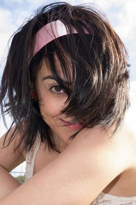 12P Teen girlfriend Aysha Thoen reveals her cute boobs and poses in the park