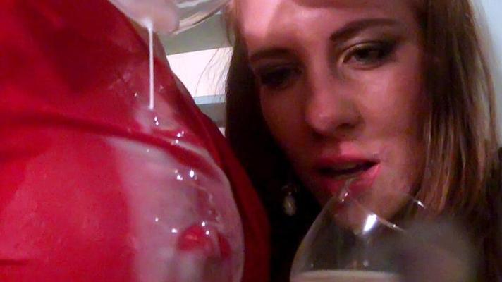 15P All Wam Naughty sluts play in milk