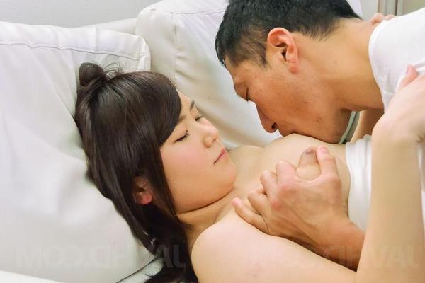 15P Sanae Akino has pussy licked and screwed in the air and in 69