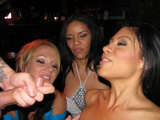 10P Latina female Cassandra Cruz and her horny girlfriends do male strippers
