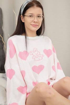 21P Pretty teen Viola Weber gets a double penetration in a hot MFM threesome