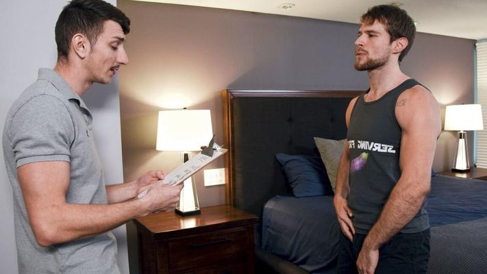 20P Sexy gay studs Michael Jackman and David Skylar bang each other's hole