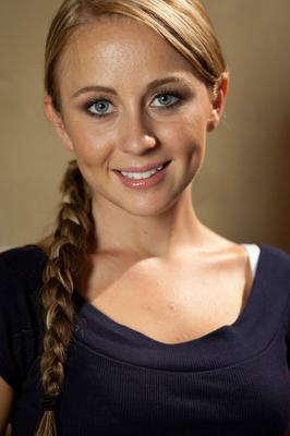 21P Skinny teen Mae Meyers gets tied to a bed and abused by hot domme Isis Love