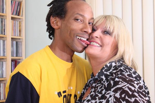 14P Cheating British housewife gets banged from behind by her black lover