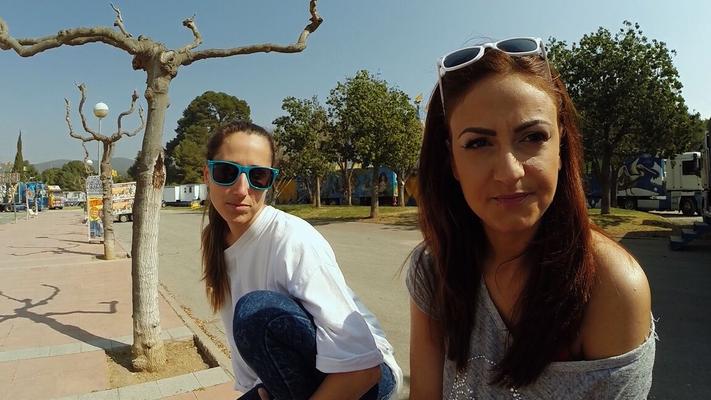 21P Amateur big boobed hottie Sarah strips in public and gets banged by a stranger
