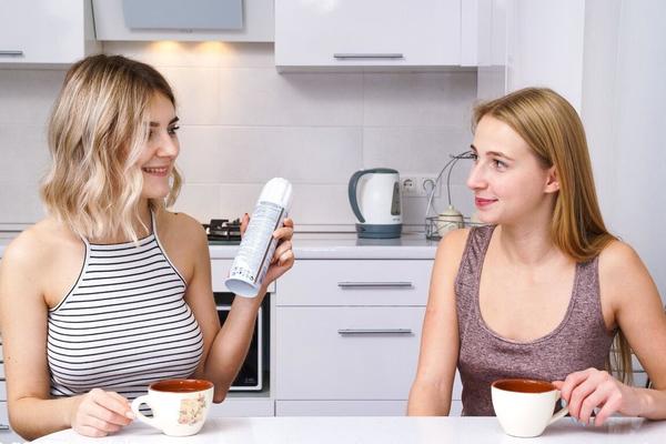 21P Skinny European teens Eva Elfie & Elizabeth Evans eat each other's tasty cunts