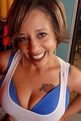 16P Mature Latina Sara is showing off her big natural boobies and asshole