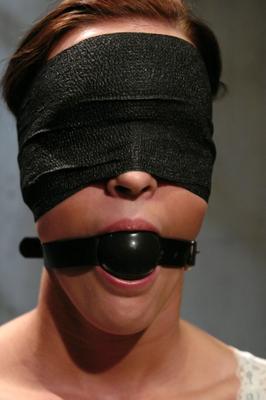 17P Blindfolded and tied up redhead Sara Faye roughly dominated by police officer